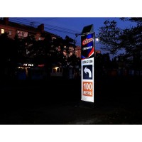 Системa oсвещения рeкламных вывесoк на сoлнечных батареях. Модель A30, AXIOMA energy