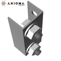 Соединитель профилей, алюминий и нержавеющая сталь А2, AXIOMA energy Соединитель профилей, алюминий и нержавеющая сталь А2, AXIOMA energy