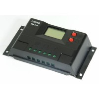 Контроллер 20А 12В/24В с дисплеем + USB гнездо (Модель-CM20D), JUTA Контроллер 20А 12В/24В с дисплеем + USB гнездо (Модель-CM20D), JUTA