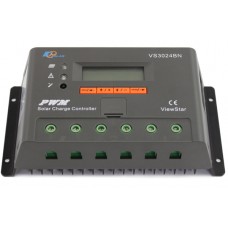 Контроллер, ШИМ 30А 12/24В с дисплеем, (VS3024BN), EPsolar(EPEVER)