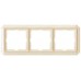 Рамка 3 поста Merten Antique. Колір Бежевий MTN483344 