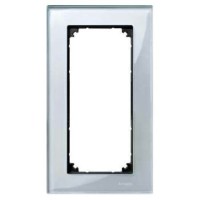 Рамка 2-постова без перегородки Merten M-Elegance Скло. Колір Алмаз MTN4025-3260 Рамка 2-постова без перегородки Merten M-Elegance Скло. Колір Алмаз MTN4025-3260