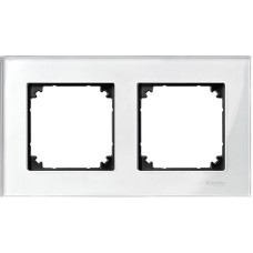 Рамка 2-постова Merten M-Elegance Скло. Колір Діамант MTN404219 