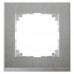 Рамка 1-постовая Merten M-Pure Decor cталь/алюминий (MTN4010-3646)