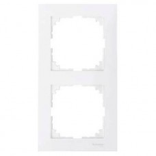 Рамка 2-постова Merten M-Pure полярно-біла (MTN4020-3619)