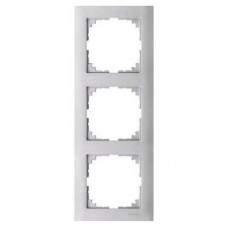 Рамка 3-постова Merten M-Pure. Колір Алюміній MTN4030-3660 