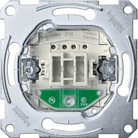 MTN3106-0000 Механизм 1-клавишного переключателя с индикацией Merten System M, 1 полюс, 10А