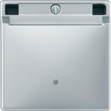 Выключатель с карточкой-ключом Merten System M Алюминий, MTN315460