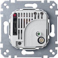 MTN536302 Механизм терморегулятора c выключателем Merten System M, 10(4)А, 230В