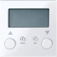 MTN581625 Таймер для жалюзі з підключенням датчика Merten System M. Колір Активний Білий