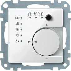 Терморегулятор KNX с 4- кнопочным интерфейсом Merten System M Полярно-белый MTN616719