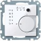 Терморегулятор KNX с 4- кнопочным интерфейсом Merten System M Активный белый MTN616725
