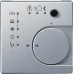 Терморегулятор KNX с 4- кнопочным интерфейсом Merten System M Алюминий MTN616860