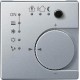 Терморегулятор KNX с 4- кнопочным интерфейсом Merten System M Алюминий MTN616860