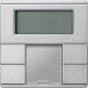 2-кнопковий вимикач з терморегулятором KNX plus Merten System M. Колір Алюміній MTN6212-0460 2-кнопковий вимикач з терморегулятором KNX plus Merten System M. Колір Алюміній MTN6212-0460
