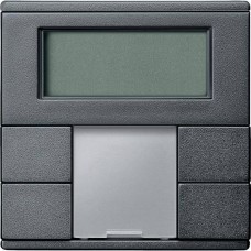 Терморегулятор KNX с дисплеем Merten System M Антрацит MTN6241-0414