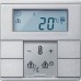 Терморегулятор KNX с дисплеем Merten System M Алюминий MTN6241-0460