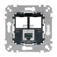 Механизм компьютерной розетки RJ45 кат. 6 UTP (MTN4576-0001)