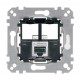 Механизм компьютерной розетки RJ45 кат. 5 UTP, MTN4575-0001