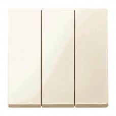 Клавіша потрійна Merten System M. Колір Бежевий MTN312644 