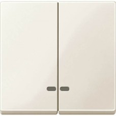 Двойная клавиша с окошком для световой индикации Merten System M. Бежевый MTN3420-0344 Двойная клавиша с окошком для световой индикации Merten System M. Бежевый MTN3420-0344