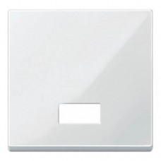 MTN432819 Клавиша с окошком для световой индикации Merten System M.  Полярно-белый