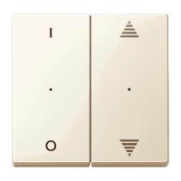 Клавиша для модуля 2-кнопочного выключателя KNX с символами I/0 и вверх/вниз Merten System M. Бежевый MTN619544 Клавиша для модуля 2-кнопочного выключателя KNX с символами I/0 и вверх/вниз Merten System M. Бежевый MTN619544