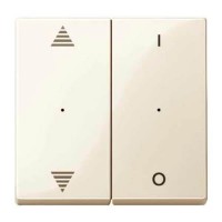 Клавиша для модуля 2-кнопочного выключателя KNX с символами I/0 и вверх/вниз Merten System M. Бежевый MTN619644 Клавиша для модуля 2-кнопочного выключателя KNX с символами I/0 и вверх/вниз Merten System M. Бежевый MTN619644