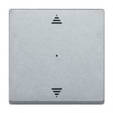 Клавиша для модуля 1-кнопочного выключателя KNX со стрелками вверх/вниз Merten System M.  Алюминий MTN625560 