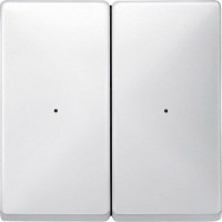 Клавиши для модуля 2-кнопочного выключателя Merten System Design. Полярно-белый MTN626219 Клавиши для модуля 2-кнопочного выключателя Merten System Design. Полярно-белый MTN626219