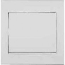 Заглушка белая, с белой вставкой Schneider Anya (AYA5600121)