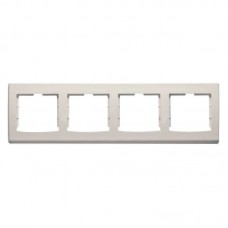 AYA5802423 Рамка 4-местная горизонтальная серия Anya