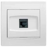 AYA4300123 Розетка комп'ютерна RJ45, кат.5e, 125 МГц, UTP серії Anya