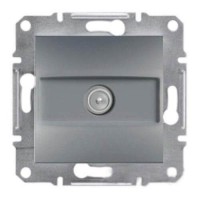 ⚡Розетка SAT проходная 4 dB Asfora сталь (EPH3700262) ⚡Розетка SAT проходная 4 dB Asfora сталь (EPH3700262)