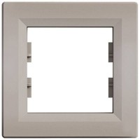 ⚡Рамка одномісна Asfora бронза (EPH5800169)