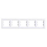⚡Рамка 5-ти постова горизонтальна Asfora (EPH5800521)
