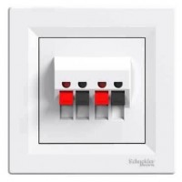 ⚡Аудіорозетка Asfora біла (EPH5700121)