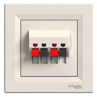 ⚡Аудиорозетка Asfora кремовая (EPH5700123)