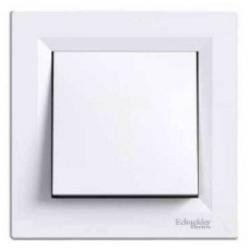 ⚡Двухполюсный одноклавишный выключатель Asfora IP20 белый (EPH0200121)