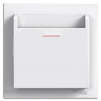 ⚡Картковий вимикач Asfora IP20 білий (EPH6200121)