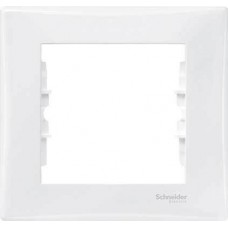 ⚡Декоративна рамка 1-постова Sedna. Колір Білий (SDN5800121)