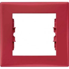 ⚡Декоративна рамка 1-постова Sedna. Колір Червоний (SDN5800141)