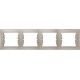 SDN5800768 Декоративна рамка 4-постова горизонтальна Sedna. Колір Титан