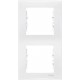SDN5801121 Декоративна рамка 2-постова вертикальна Sedna. Колір Білий