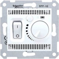 ⚡SDN6000321 Термостат для теплого пола 10А серии Sedna. Цвет Белый