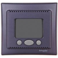 ⚡SDN6000270 Термостат с функцией «комфорт» 16А Sedna. Цвет Графит