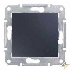 SDN0700170 Кнопковий вимикач 10A серії Sedna. Колір Графіт