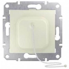 SDN1200123 Выключатель со шнурком 10A серии Sedna. Цвет Слоновая кость