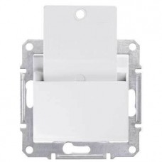 ⚡SDN1900121 Карточный выключатель 10A серии Sedna. Цвет Белый