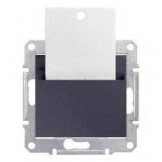 ⚡SDN1900170 Карточный выключатель 10A серии Sedna. Цвет Графит